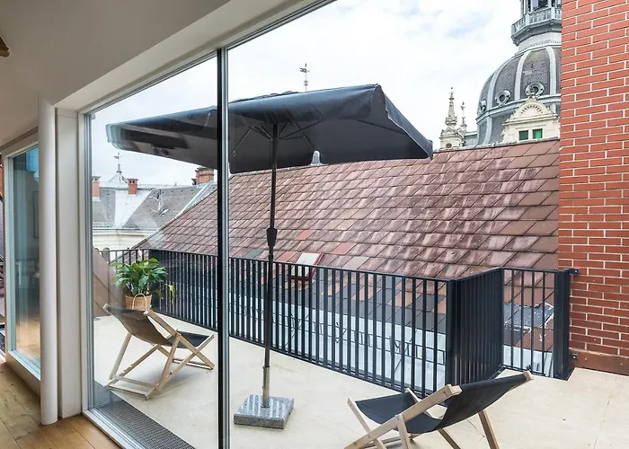 شقة Beautiful Penthouse Right In The Center *